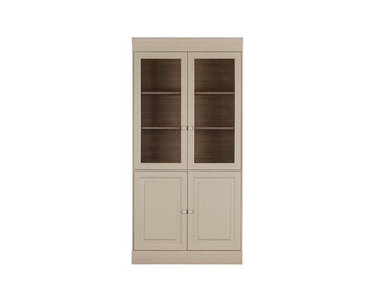 Dvoudveřová skříň woch 215 x 105 popelová