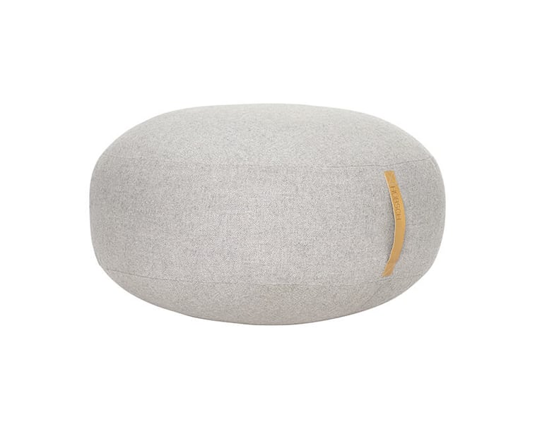 Sedací puf round2 ø 70 cm světle šedý