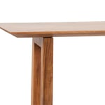 Konzolový stolek edisa 132 x 86 cm wood hnědý
