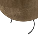 Odkládací stolek thin ø 39 x 54 cm antická mosaz
