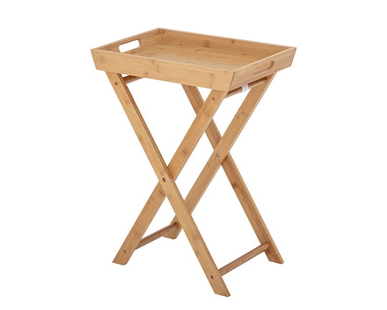 Bambusový odkládací stolek Adlene