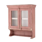 Vintage kabinet Pilu růžový 60 x 70 cm