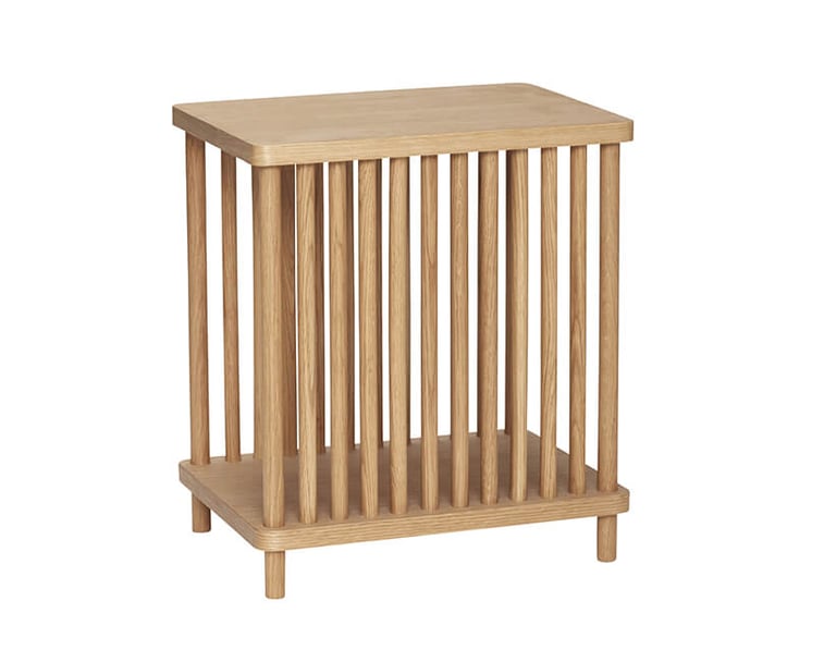 Odkládací stolek rung 37 x 27 přírodní