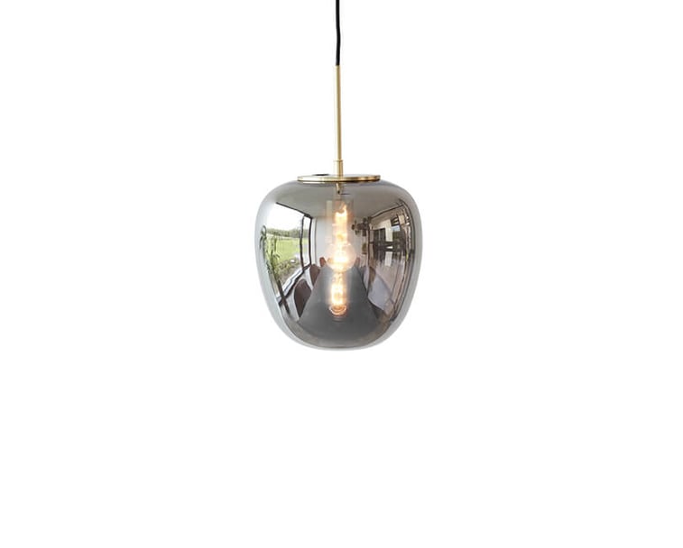 Zrcadlová lampa rimor ø 30 stříbrná