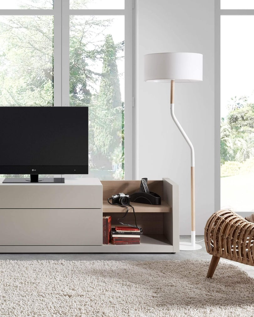 TV skřínka exor přírodní 130 x 56 cm – muzza.cz