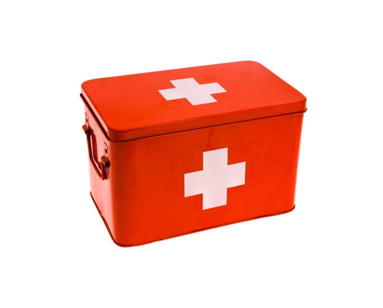 ÚLOŽNÝ BOX PRESENT TIME ČERVENÝ VELKÝ