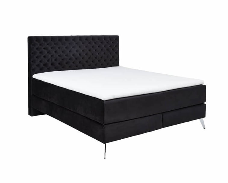 BOXSPRING POSTEL OLIVER 200 X 200 TMAVĚ ZELENÁ – muzza.cz