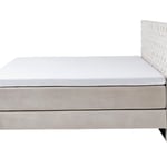 BOXSPRING POSTEL OLIVER 200 X 200 BÉŽOVÁ