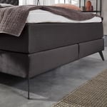 BOXSPRING POSTEL OLIVER 180 X 200 ANTRACIT