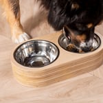 Jídelní misky pro psy Feeders přírodní malé