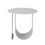 Kovový odkládací stolek Bodhi Ø 43 x 38 cm šedý