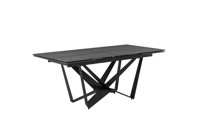 Rozkladací stôl aysha 180 (220/260) x 100 cm antracitový