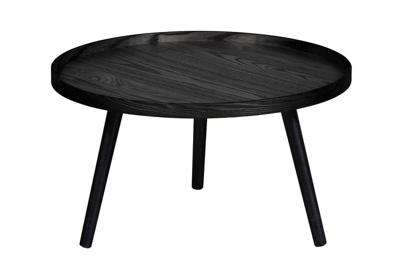 Konferenčný stolík mesa l ø 60 x 34 cm čierny