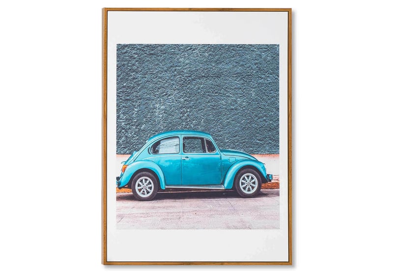 Obraz beetle blue 50 x 70