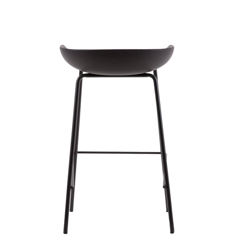 Barová stolička atten 65 cm čierna