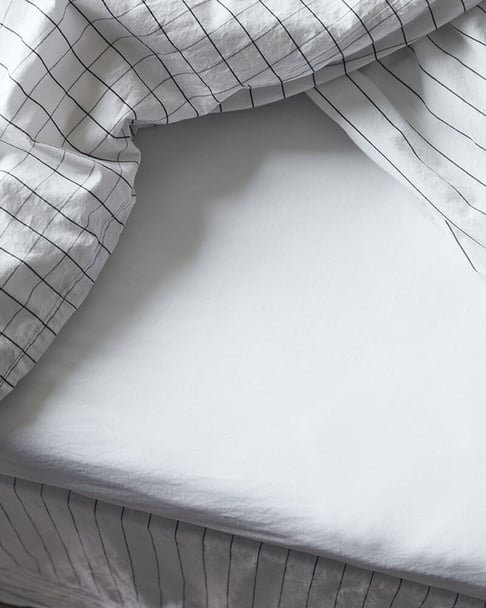 Plachta z organickej bavlny Ingrid 270 x 160 cm biela