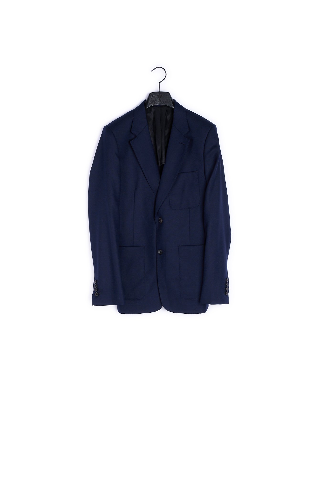 Half-lined two buttons jacket Ami second-hand photo 4