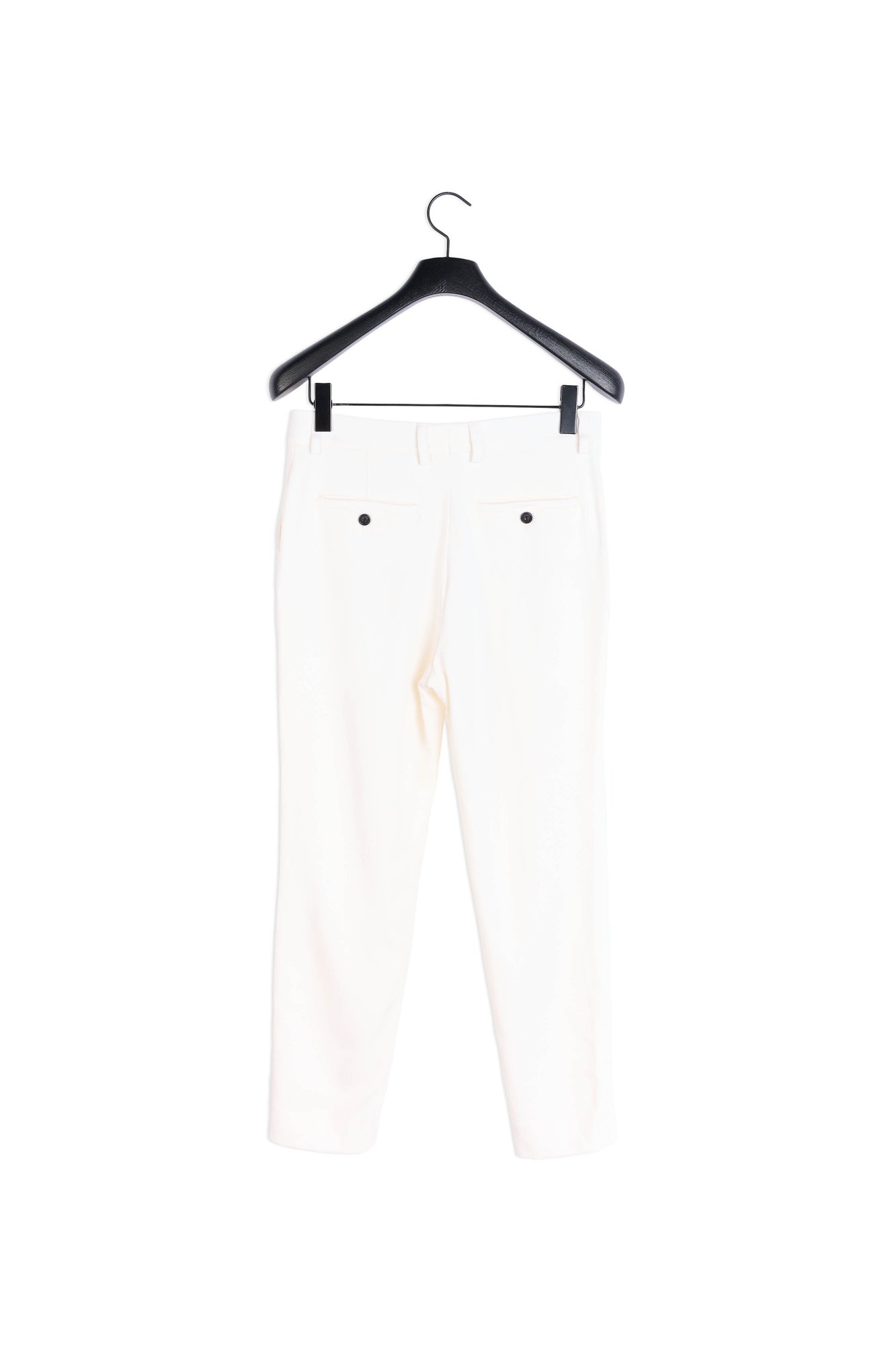 Cigarette fit trousers