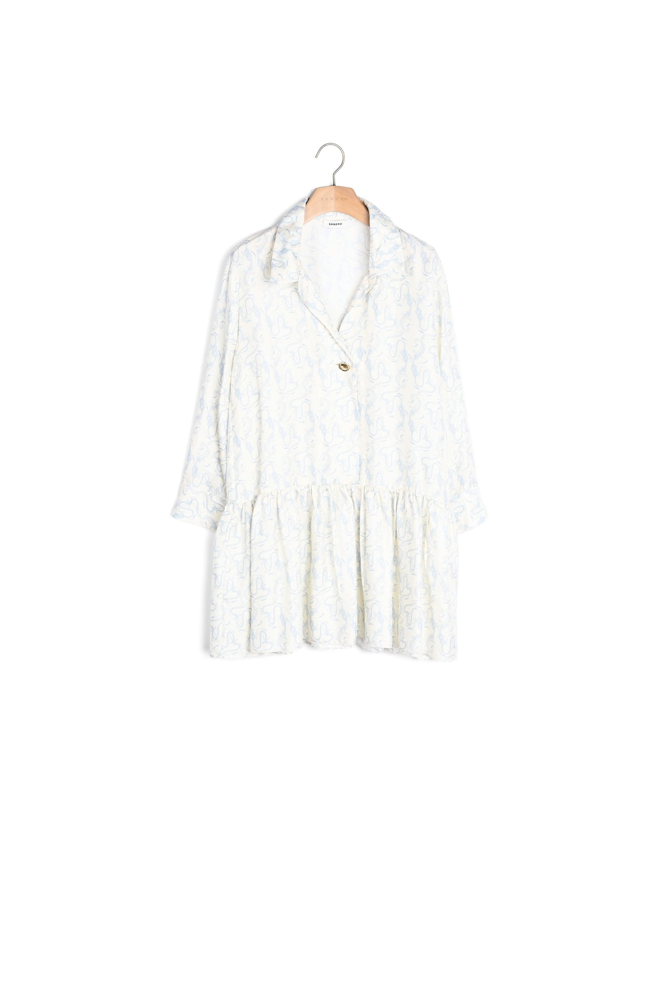 Product photo Printed silk dress number 0