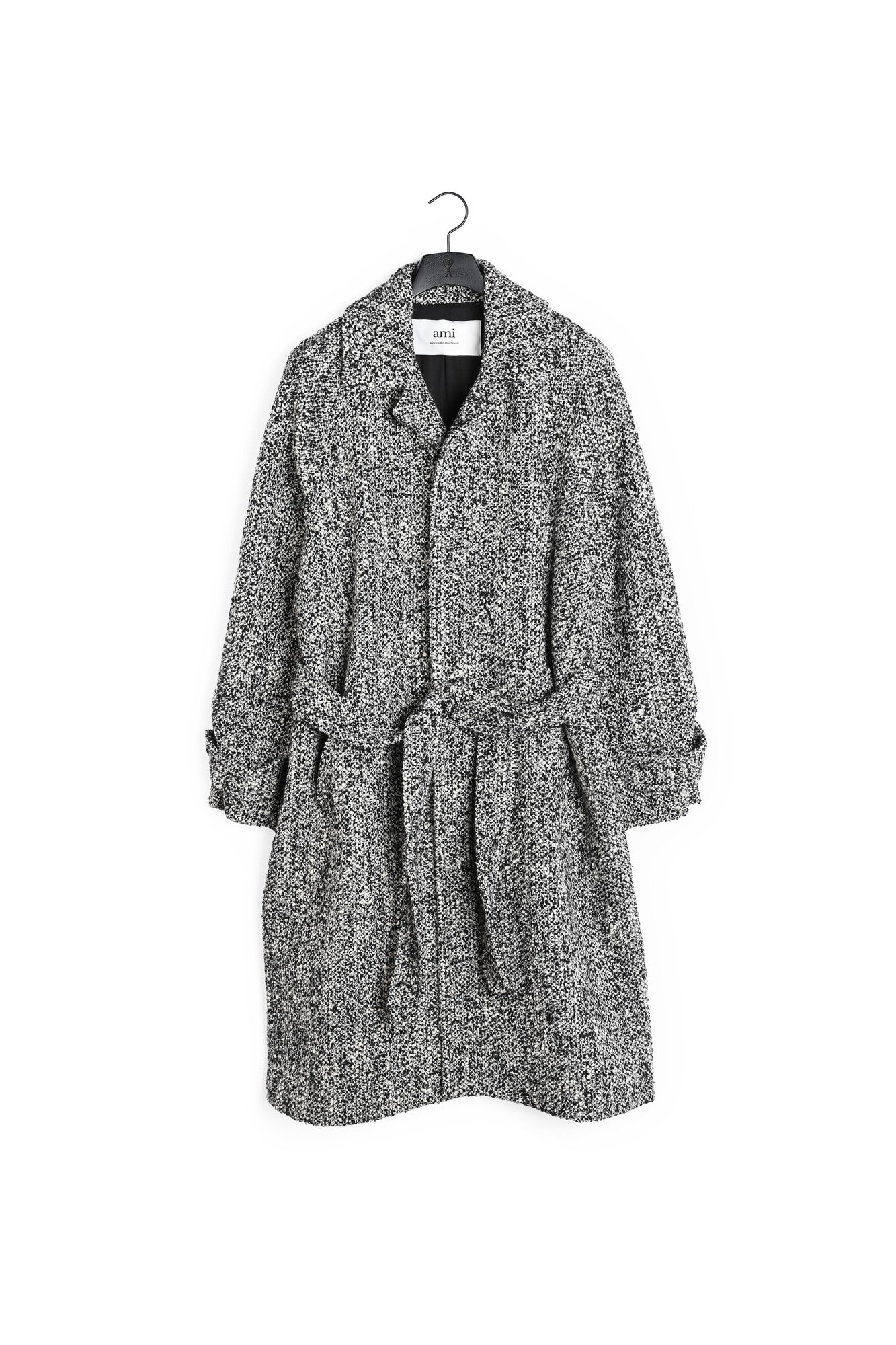Belted long coat