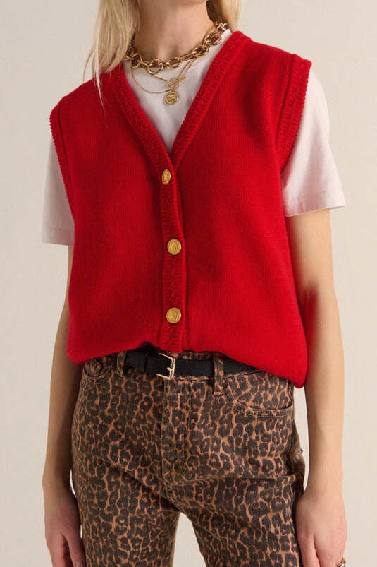 Photo produit GILET CONSTANT ROUGE numéro 1