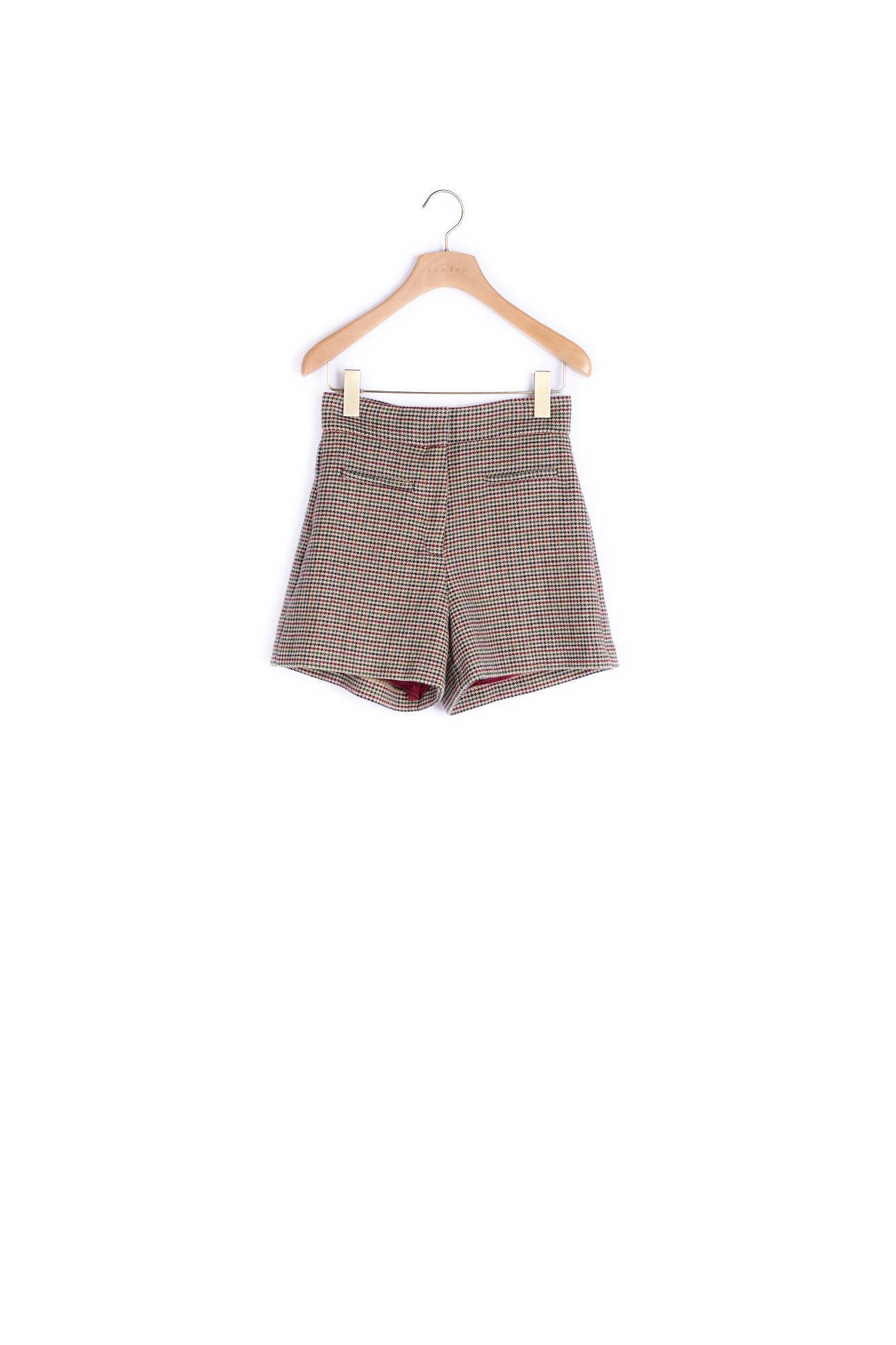 Houndstooth shorts