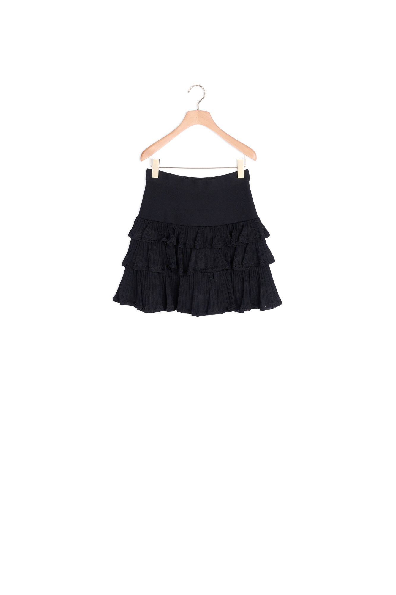 Product photo Knitted ruffle skirt number 0