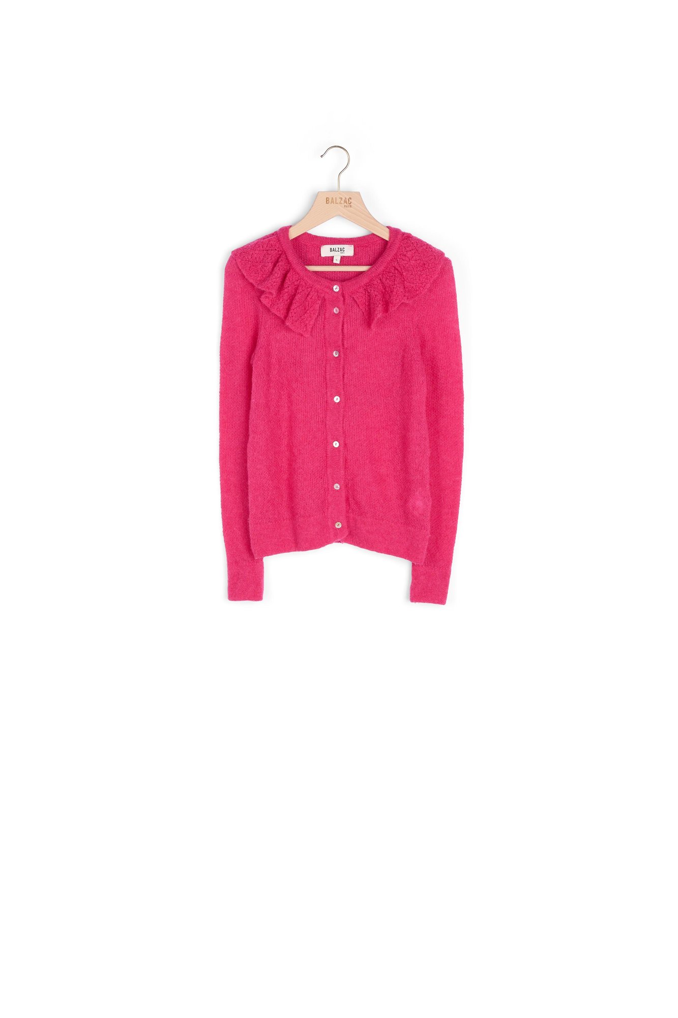 Photo produit CARDIGAN HUGO FRAMBOISE numéro 0