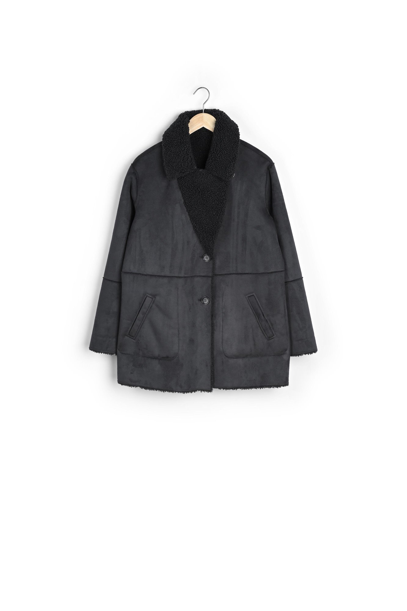 Manteau fourré Odelie Maison 123 seconde main photo 3