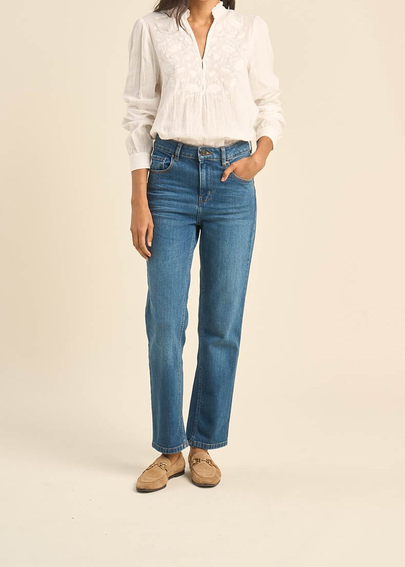 Photo produit Debby - Jean Taille Haute Cinq Poches numéro 0