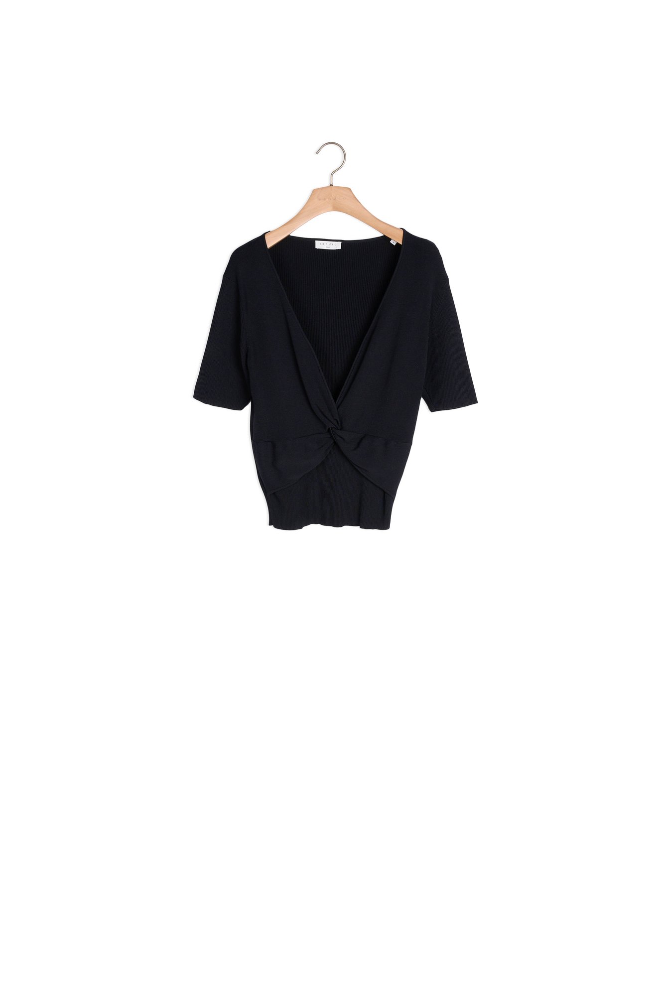 Productfoto Ribbed knit cropped top nummer 0