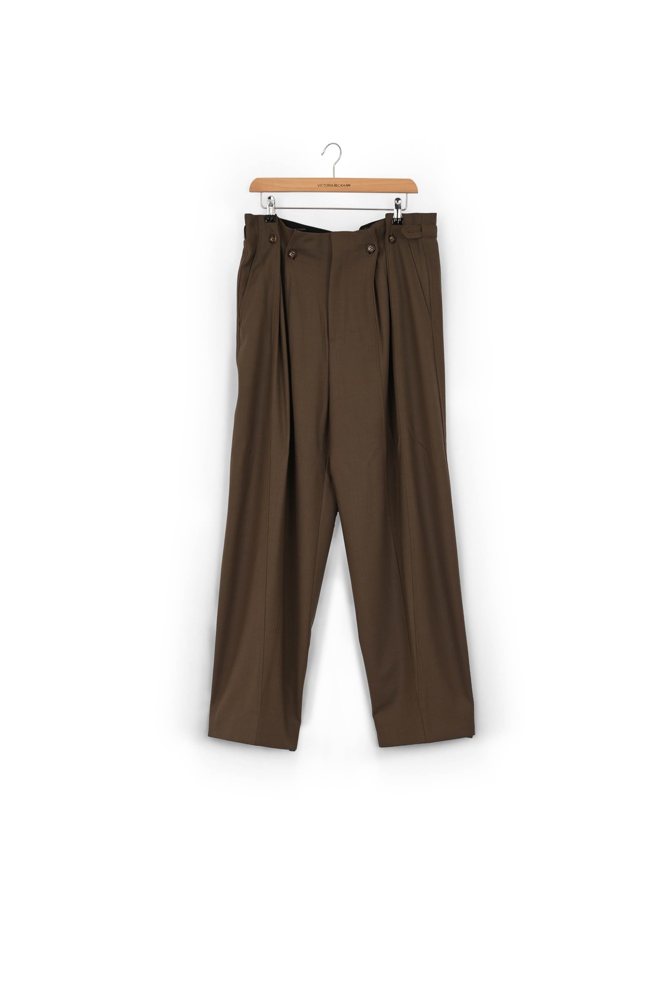 Gathered Waist Utility Trouser