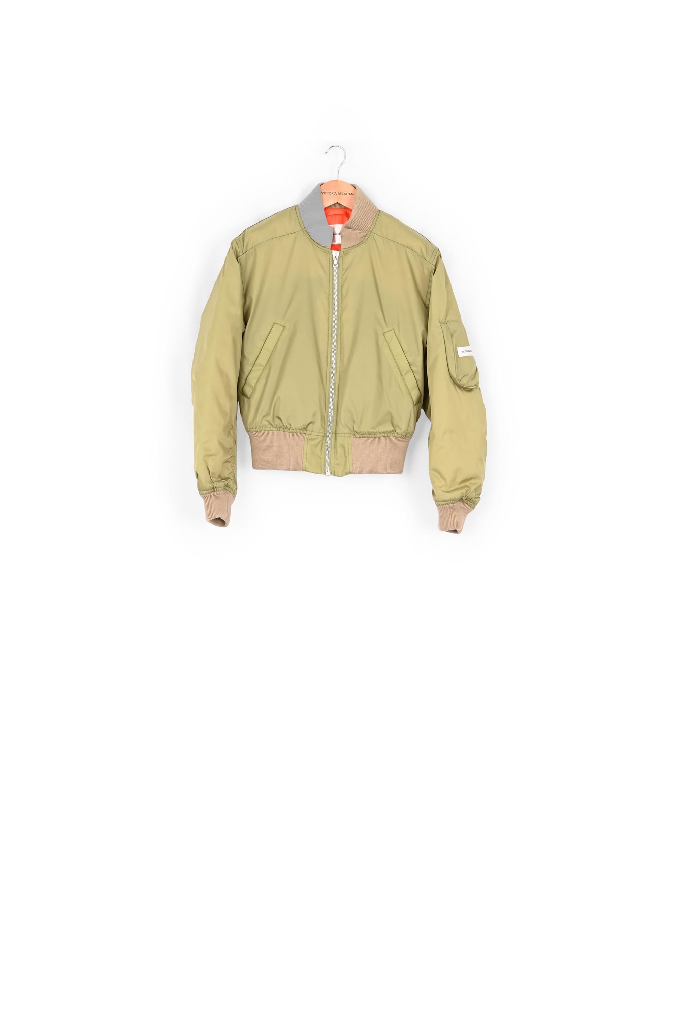 Cropped Bomber Jacket