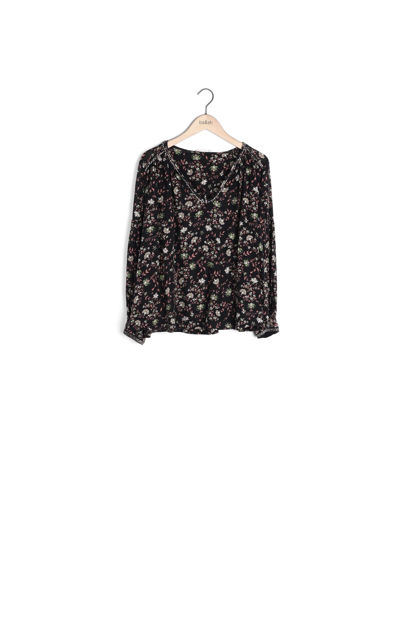 LCW Kids T-Shirt Rayé à Col Rond pour Filles - W58031Z4-LHK - LC Waikiki
