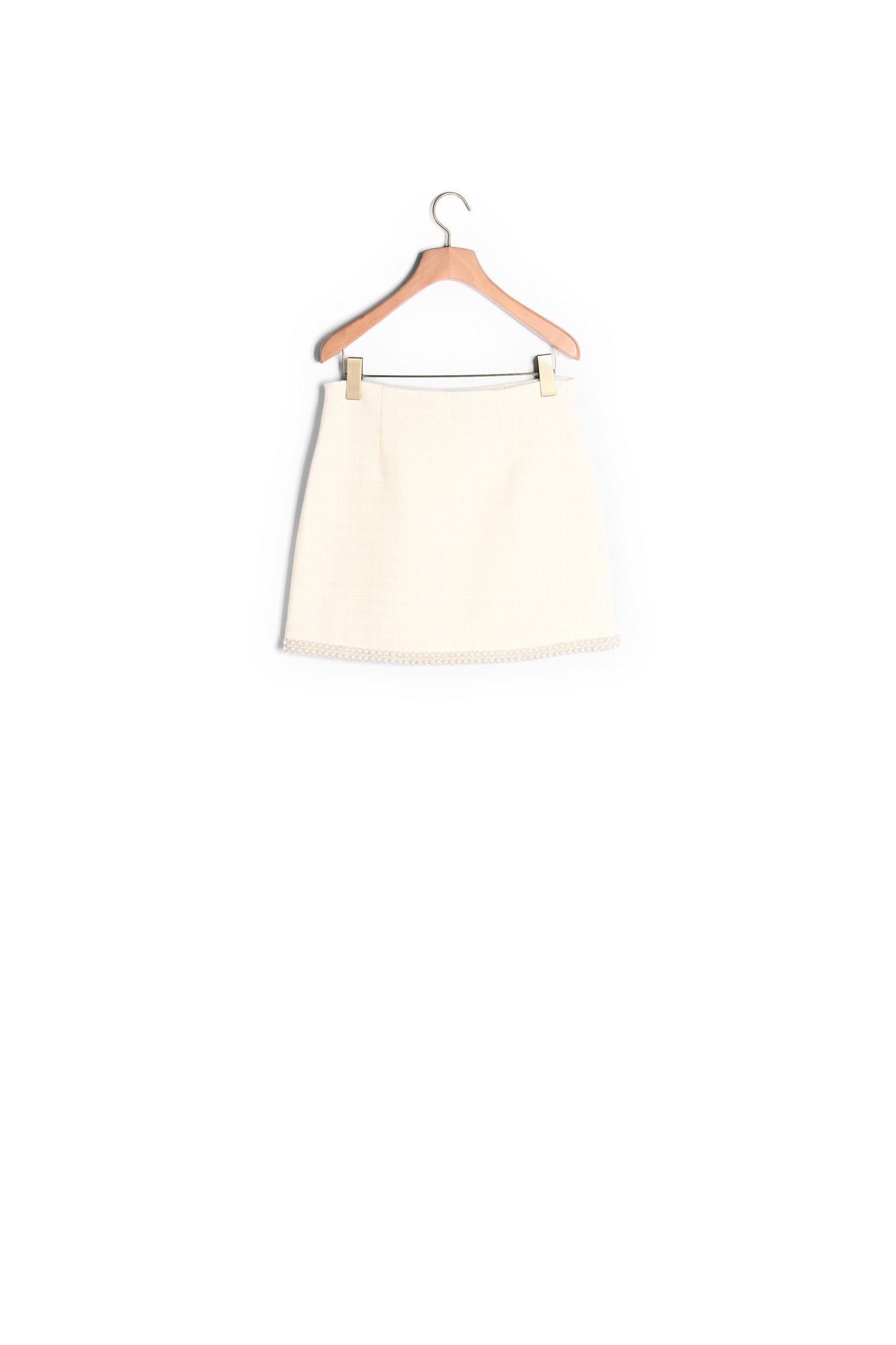 Product photo Beaded tweed skirt number 1