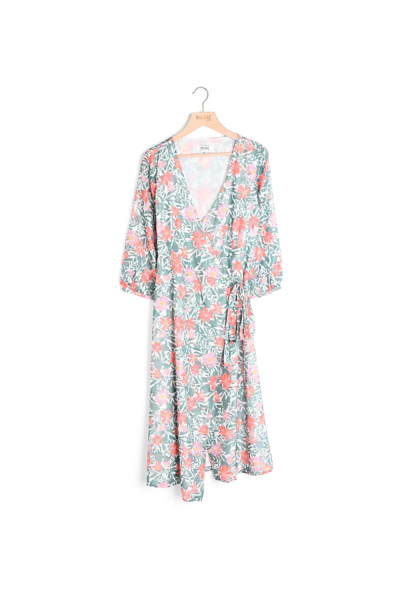 Photo produit ROBE ELMA FLEURS IRISÉES numéro 0