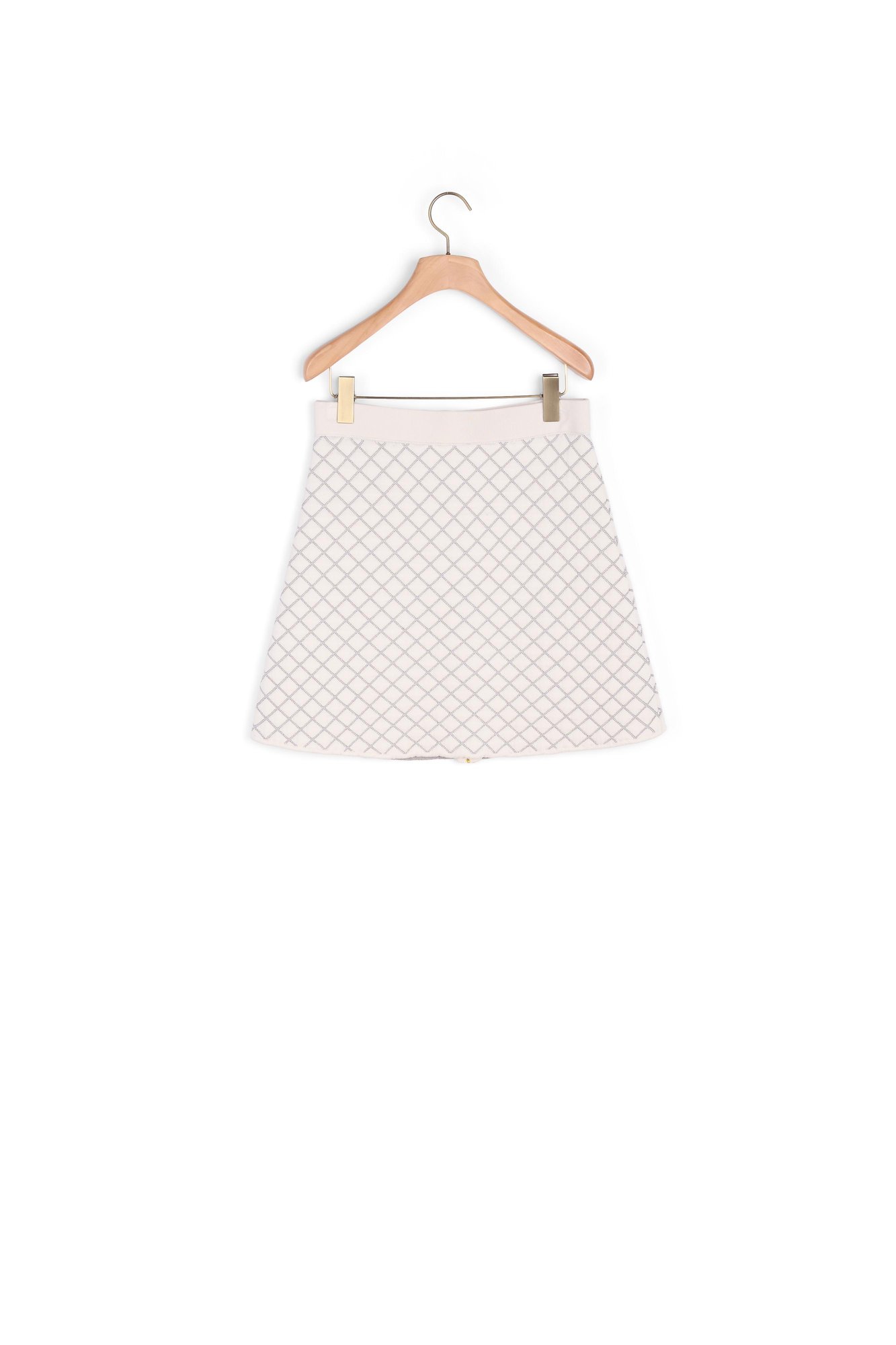 Product photo  A-line knit skirt number 1