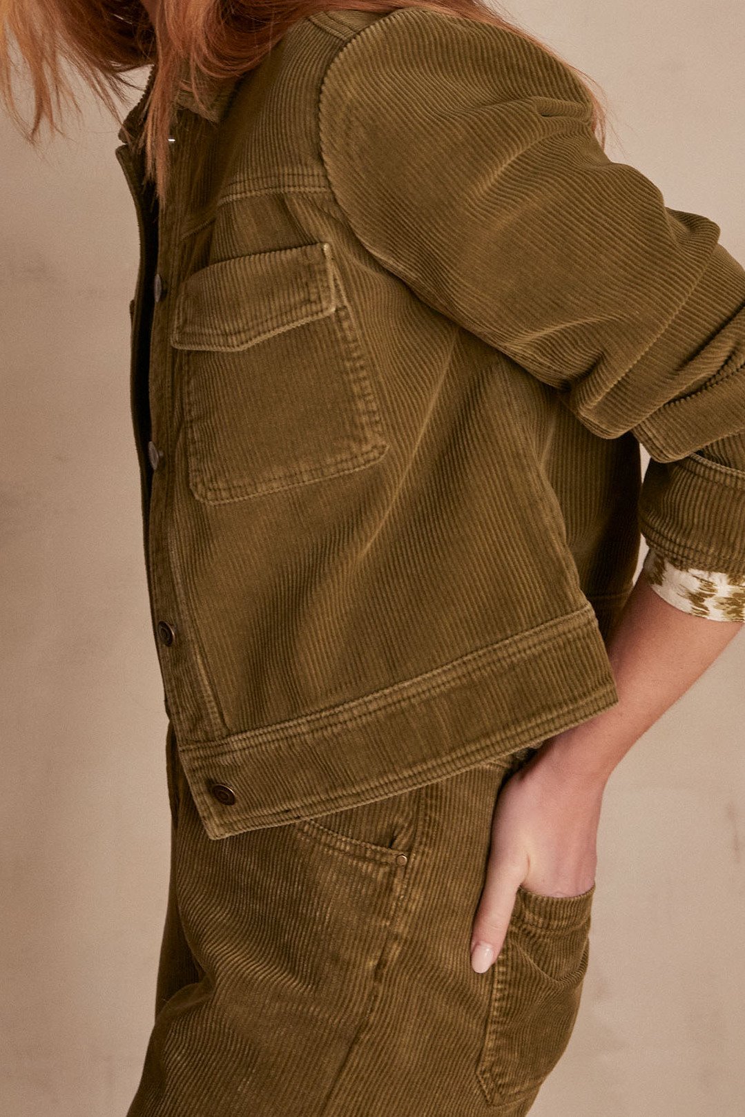 Photo produit Veste en velours Donna numéro 1