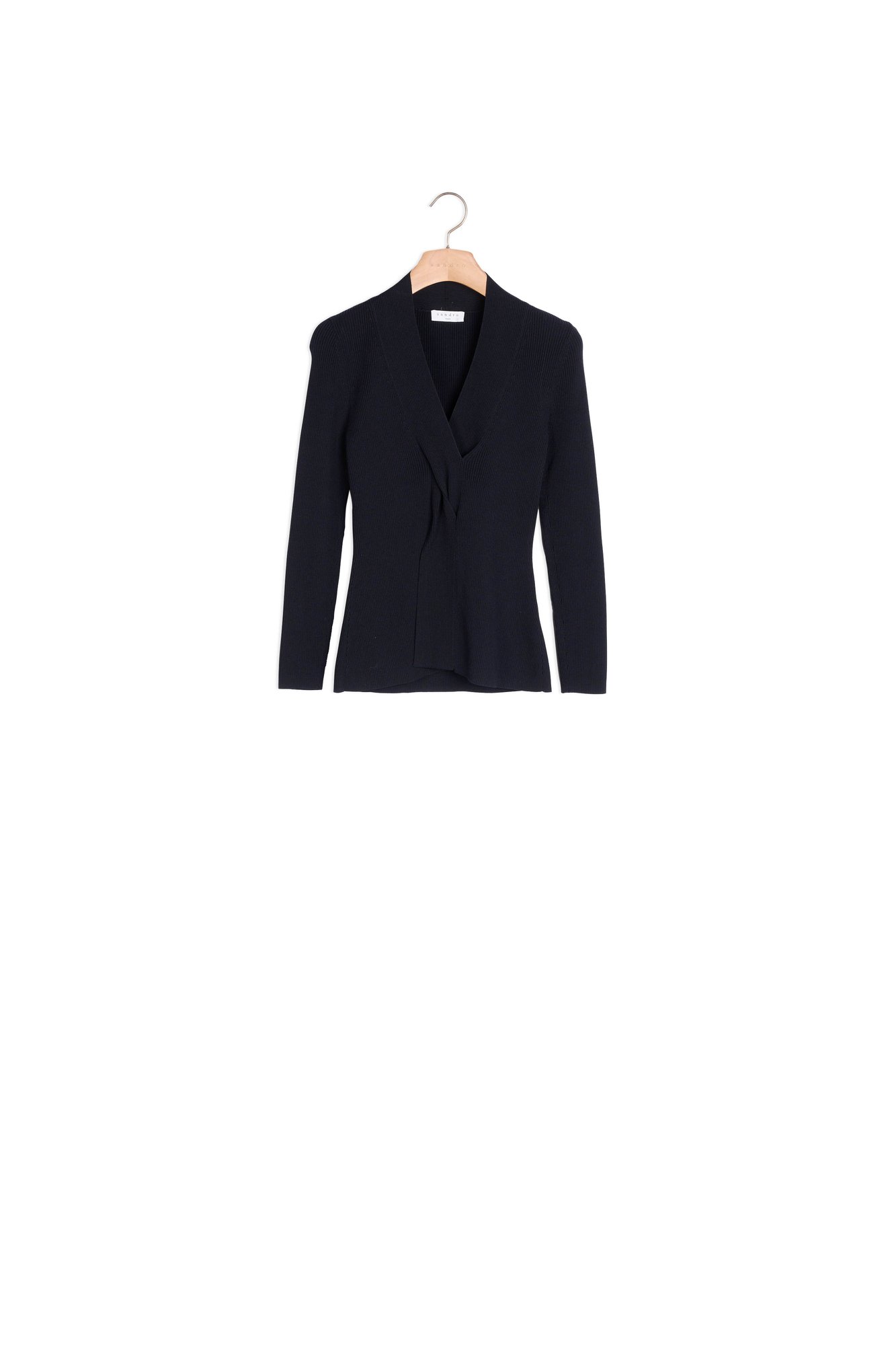 Foto del producto Jersey de punto con motivos retorcidos número 0