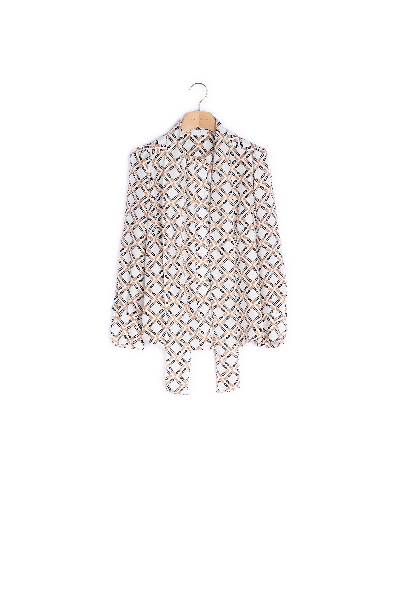 Productfoto Printed silk twill Shirt nummer 0