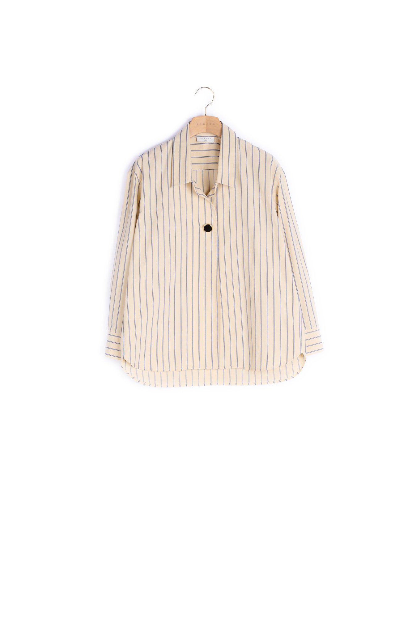 Foto del producto Camisa de rayas de algodón número 0