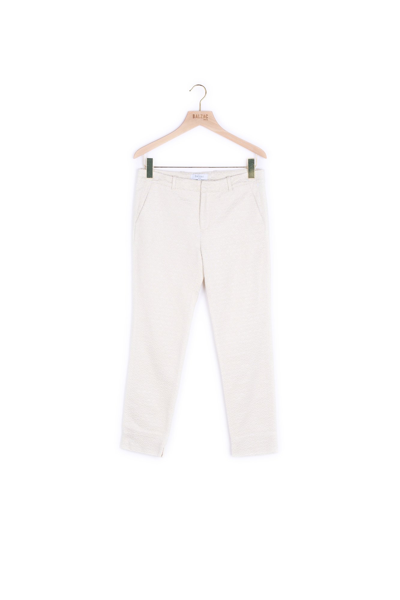 Photo produit PANTALON GASTON ÉCRU numéro 0