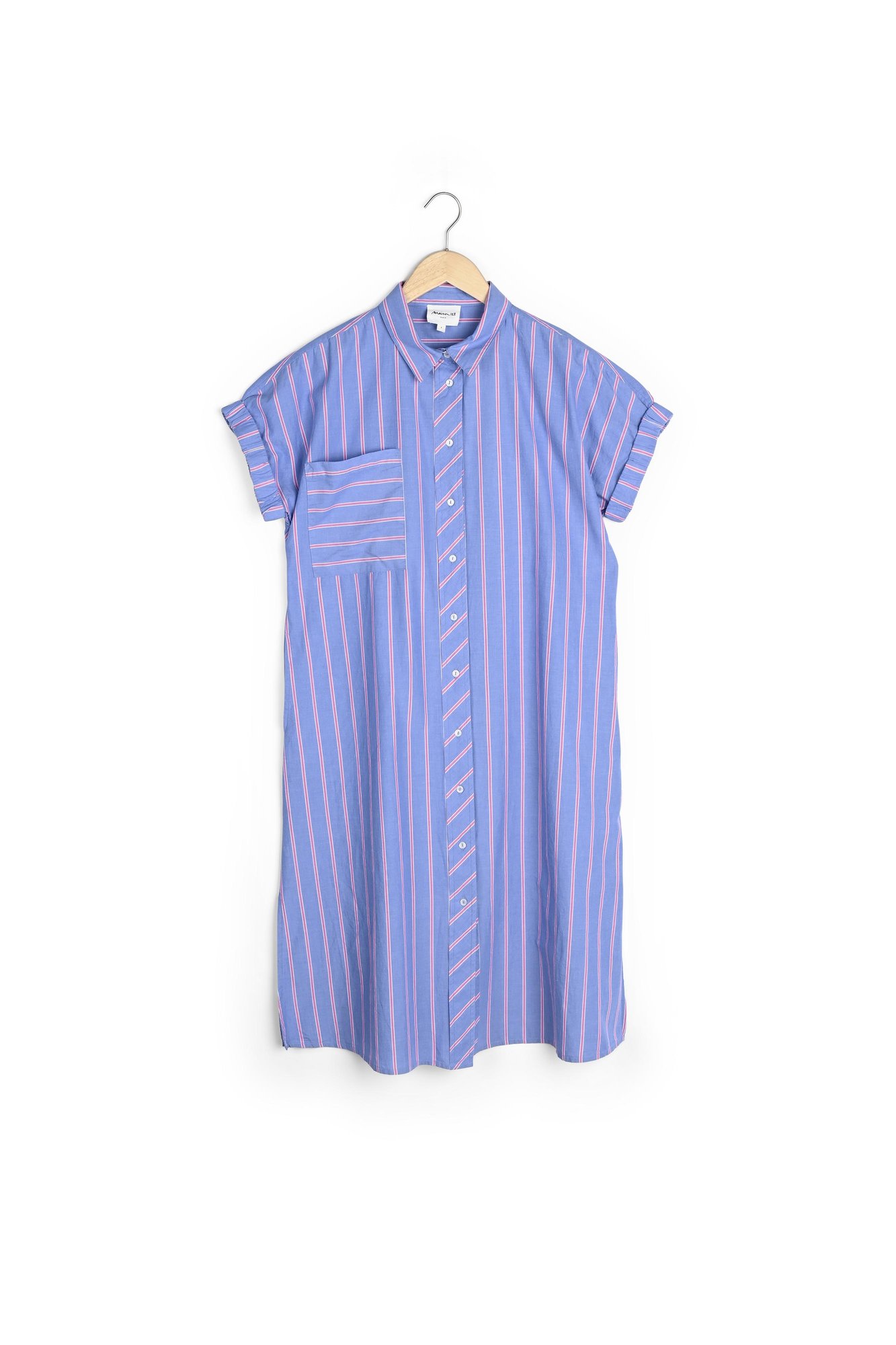 Photo produit Robe chemise rayée Gigi numéro 0