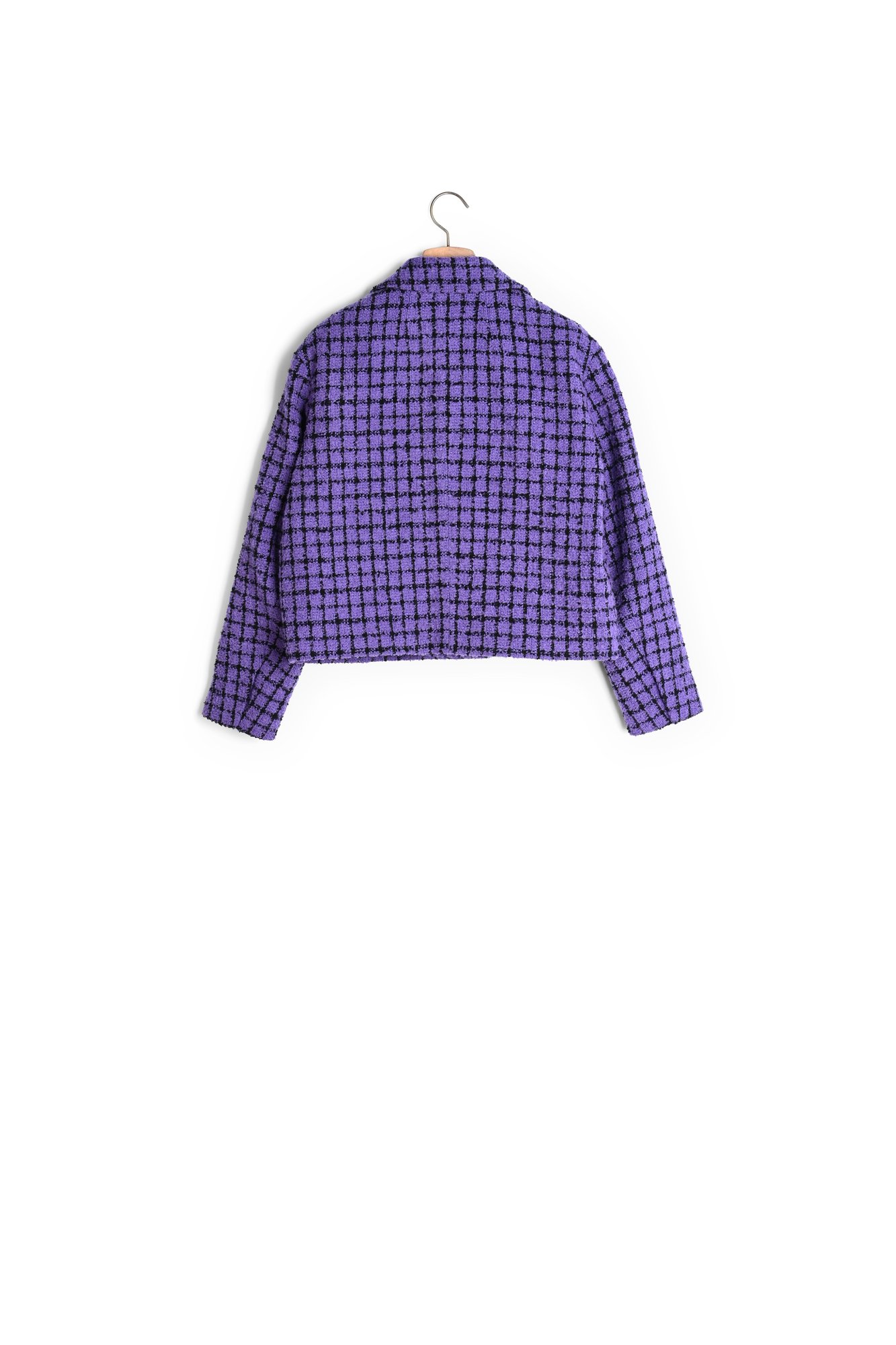 Veste courte en tweed