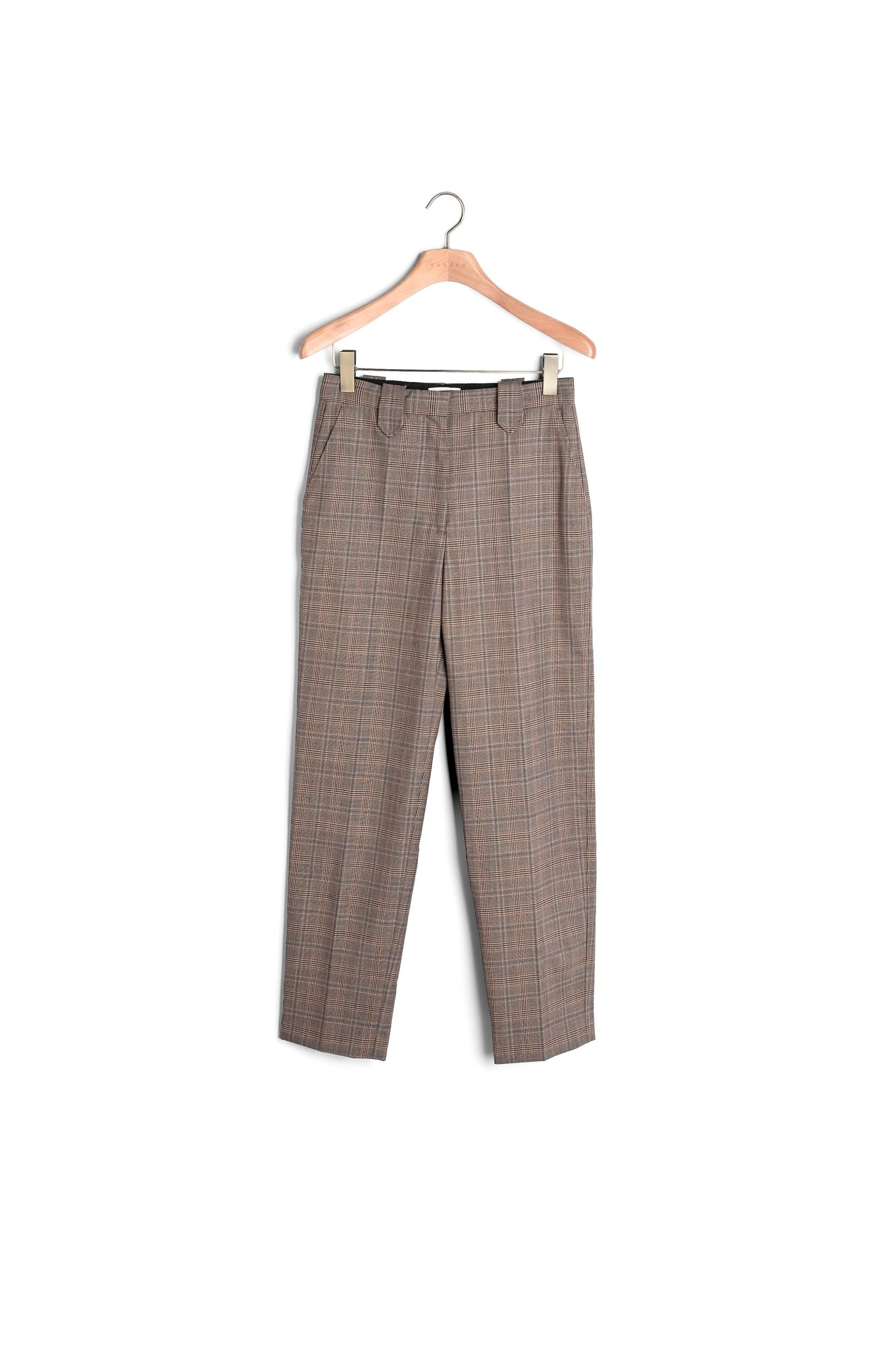 Photo produit Pantalon droit à carreaux numéro 0