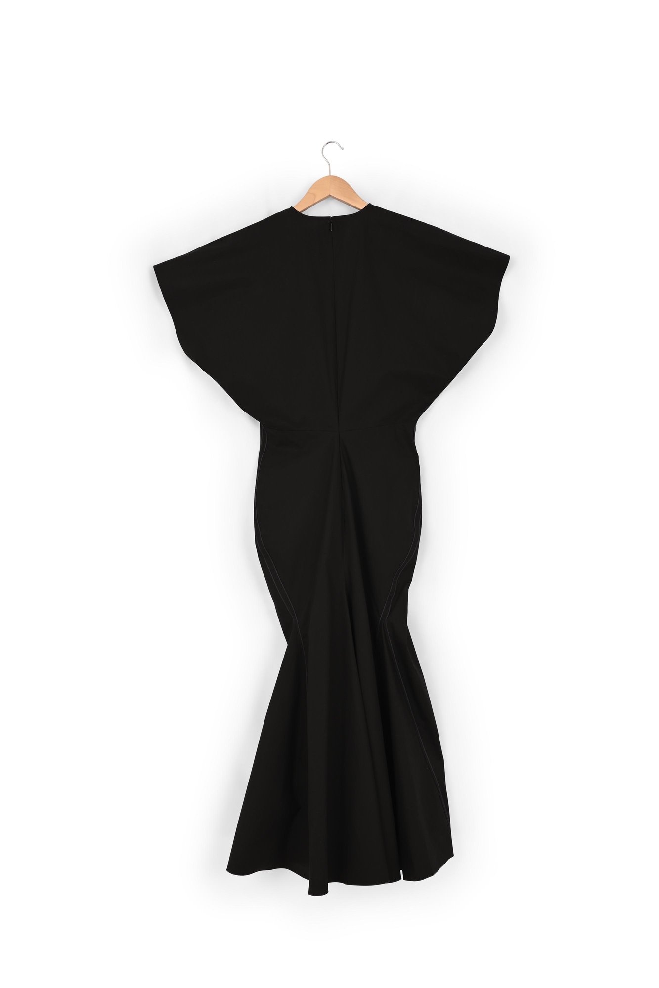 Drape Shoulder Dress