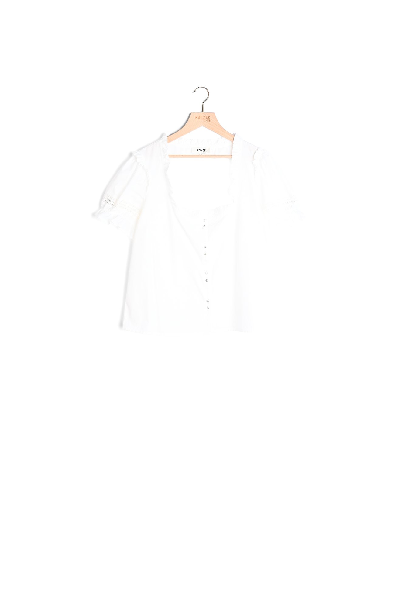CHEMISE ANETTA BLANC NATUREL
