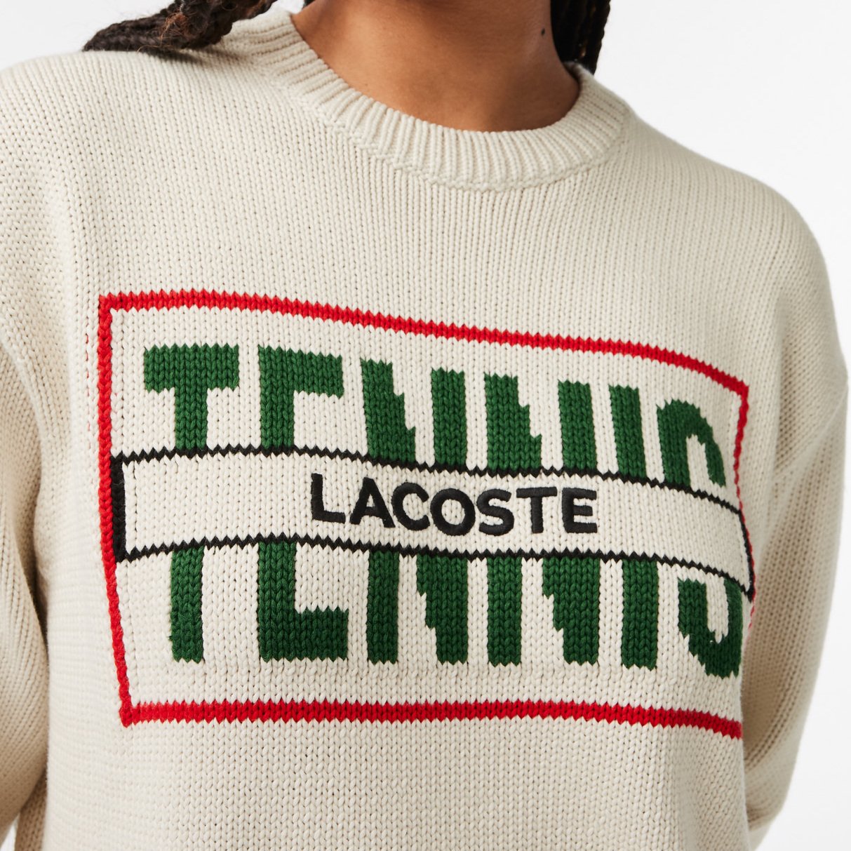 Pull femme Lacoste seconde main photo 3