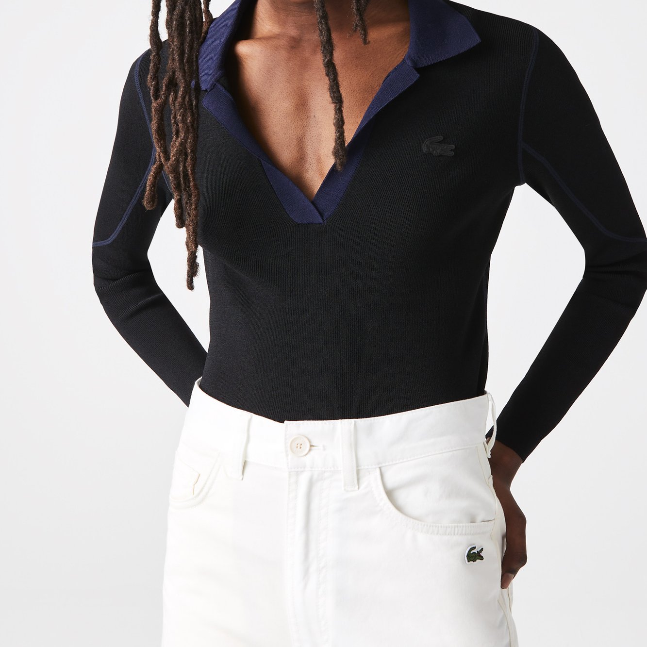 Pull femme Lacoste seconde main photo 2