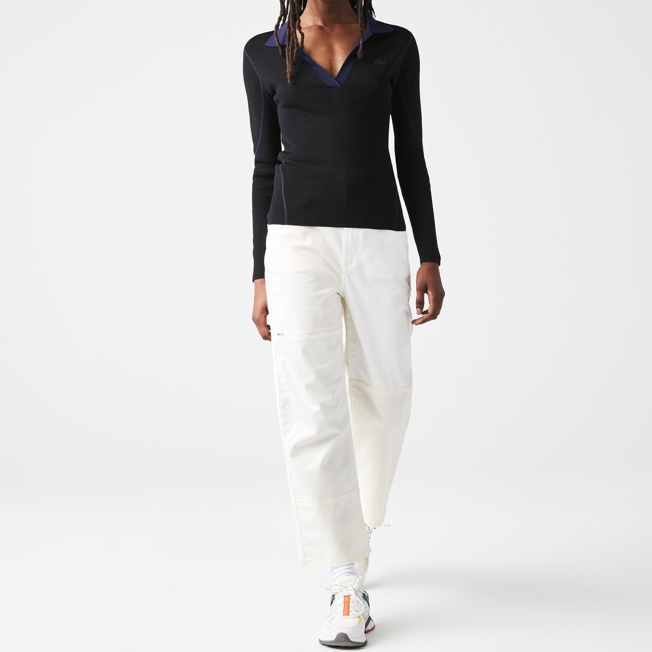 Pull femme Lacoste seconde main photo 3